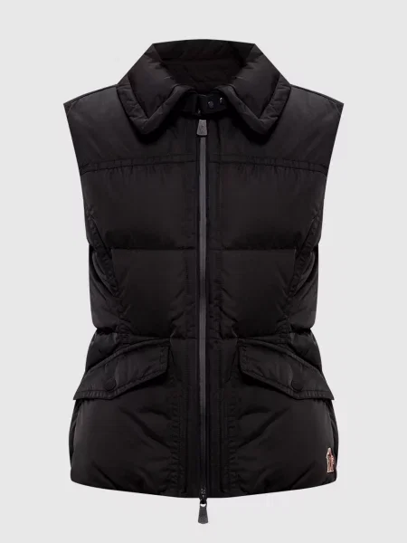 Пуховий жилет Hallaine Moncler Grenoble чорний
