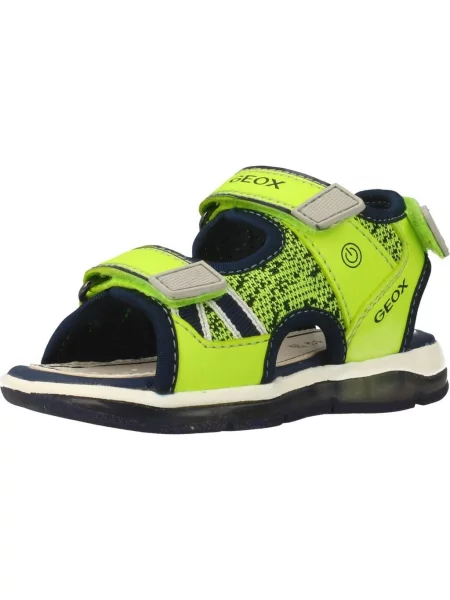 Sandały GEOX B SANDAL TODO BOY żółty
