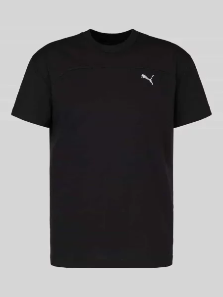 T-shirt o kroju regular fit z technologią drycell model PUMATECH Essentials Tee' Puma Performance czarna