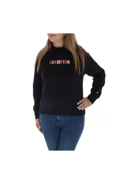 Bluza z kapturem Champion z kapturem czarna