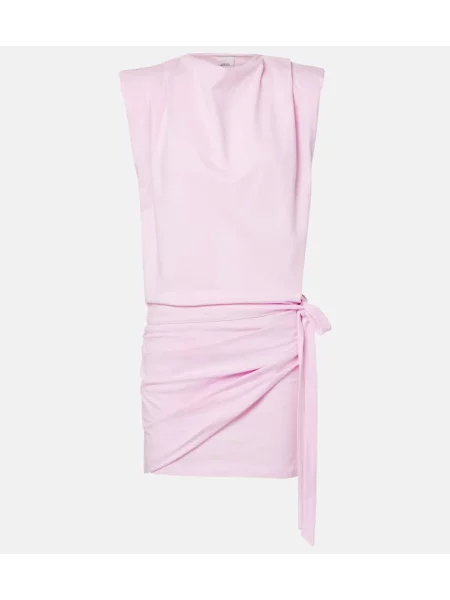 Rochie Isabel Marant din jerseu roz