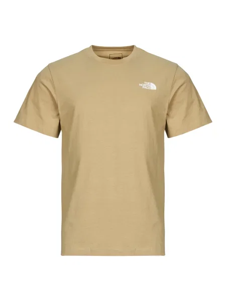Kratak majica The North Face bež