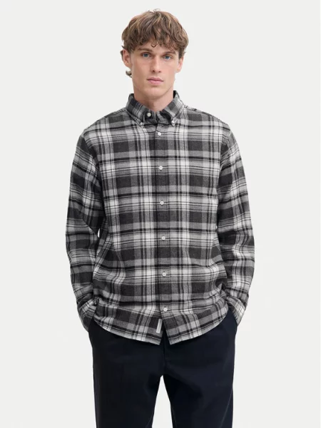 Jack & Jones Сорочка Blubarkley сірий