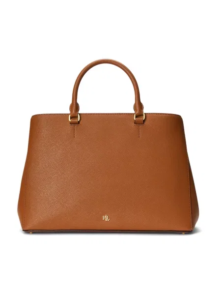 Lauren Ralph Lauren Ručna torbica Hanna karamela smeđa
