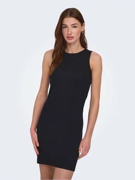 ONLY Rochie ONLSALLY verde pastel negru