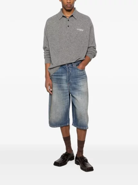 Polo Acne Studios gri