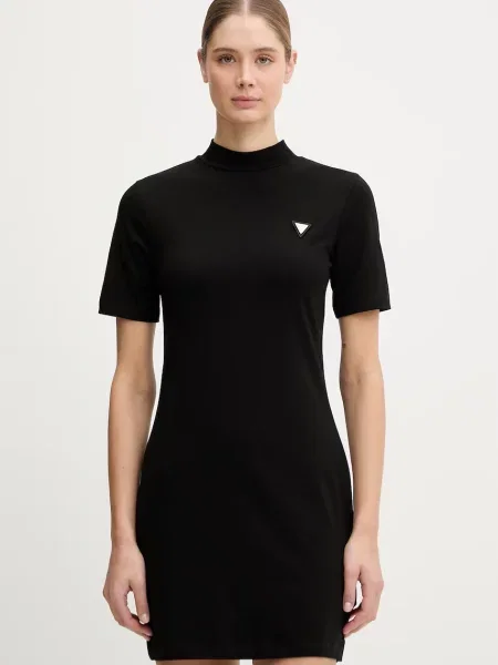 Obleka Guess SONIA črna