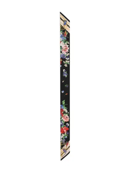 Fular Dolce & Gabbana cu imagine negru