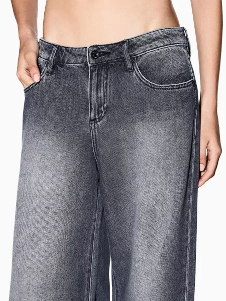 Джинси кльош Armani Exchange сірий