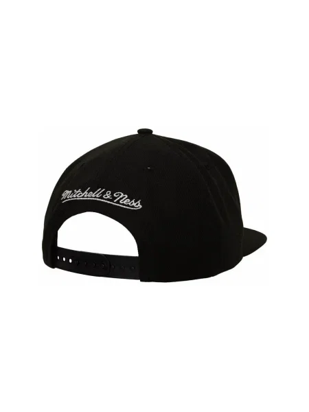 Baseball sapka Mitchell & Ness autogrammal fekete