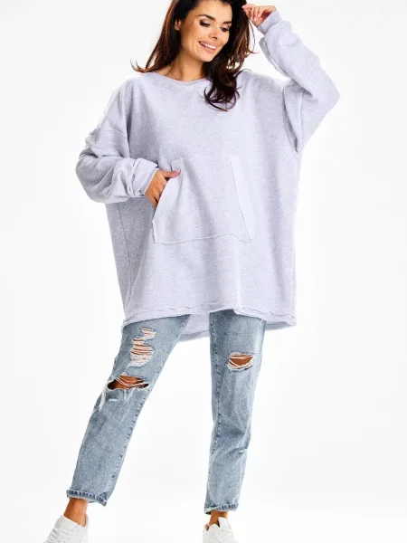 Bluza z kapturem Infinite You biała