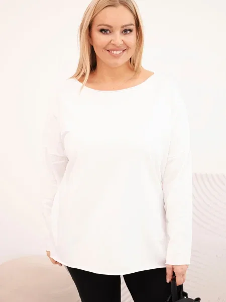 Bluză Kesi cu mâneci lungi lungă negru