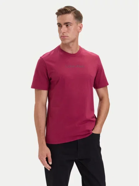 Calvin Klein T-shirt basic czerwona