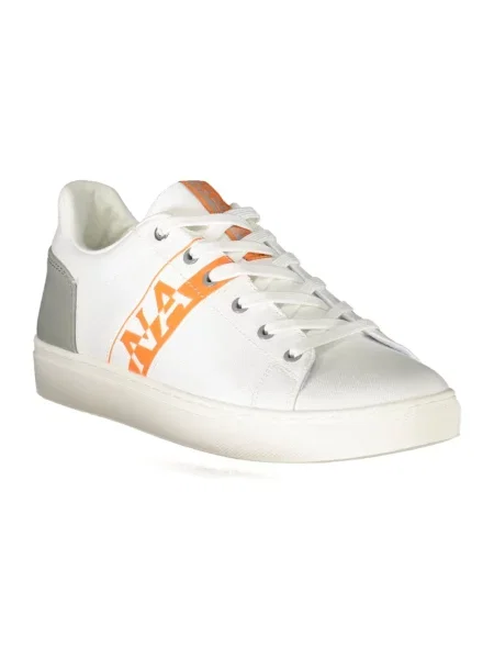Sneakersy Napapijri sznurowane białe