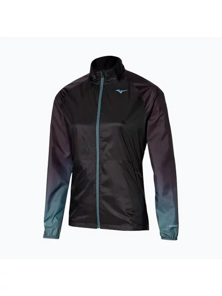 Kurtka do biegania Mizuno Aero black czarna