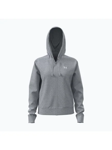 Кофта Under Armour Sport Terry FZ mod gray light heather/white біла