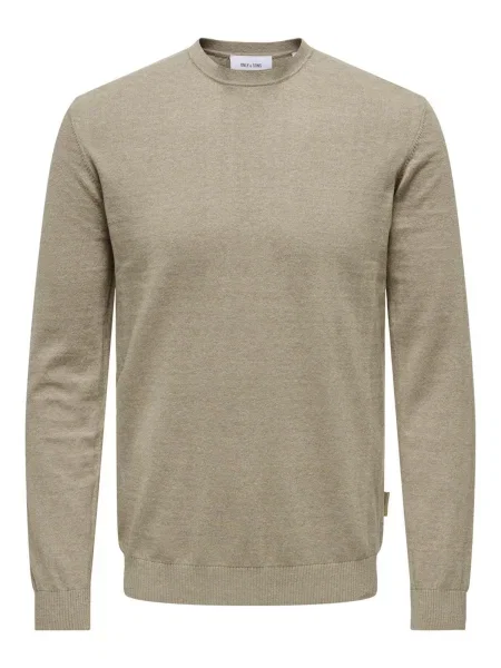 Only & Sons Pulover ONSLoui temno bež