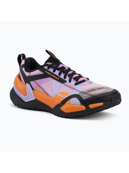 Дамски обувки за тренировка Under Armour Reign XT purple crest/black/purple crest черно