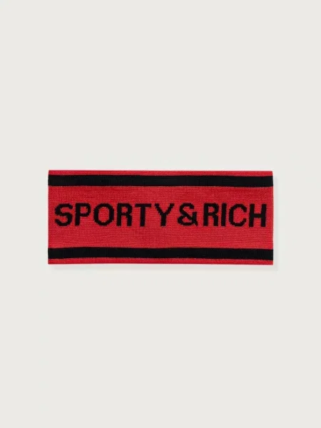 Μάλλινο καπέλο Sporty & Rich με αυτόγραφο κόκκινο