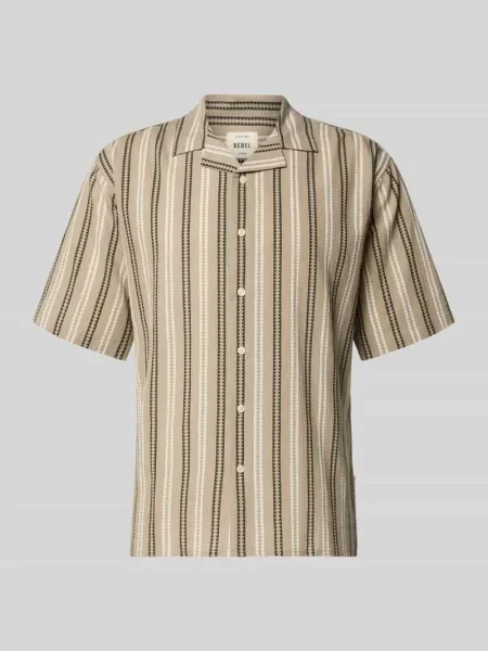 Koszula casualowa o kroju regular fit z kołnierzem z połami model HOWIE' Redefined Rebel