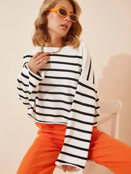 Pulover dama Happiness İstanbul alb