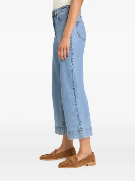 Cropp blugi Cinq A Sept cu picior lat albastru
