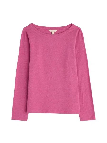Seasalt Cornwall Tricou Easel amestecat roz