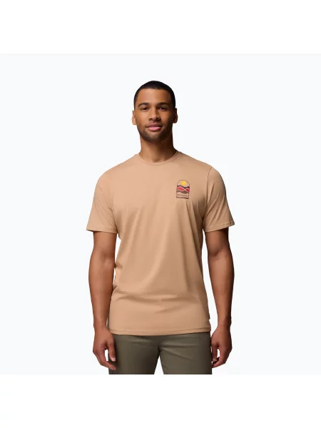 Tricou de drumeție pentru bărbați Columbia Explorers Canyon Back canoe/get hiked