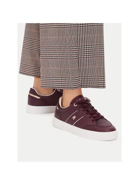 Tommy Hilfiger Сникърси Th Feminine Cupsole кафяв