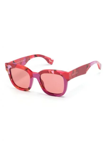 Sluneční brýle Gucci Eyewear červené