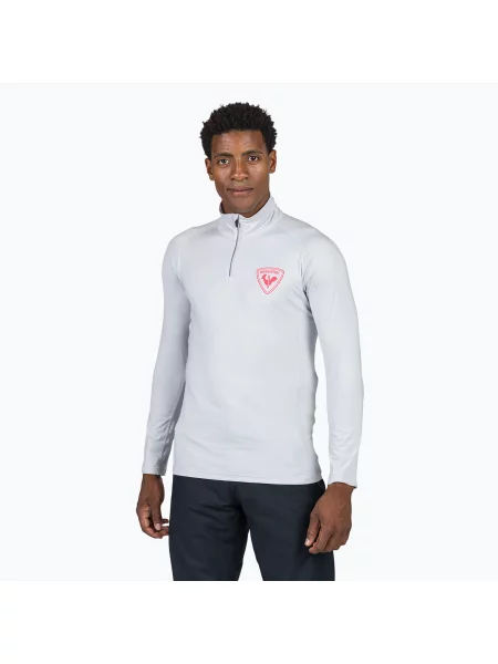 Мъжки скиорски суитшърт Rossignol New Hero Classique Hz soft grey сиво