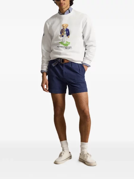 Șapcă Polo Ralph Lauren de mătase cu dungi cu cataramă albastru