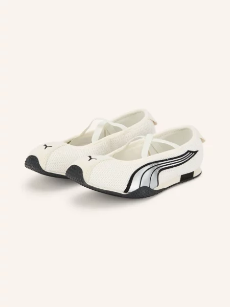 Puma Mary Jane Baleríny H-Street Ballet / stříbrná / černá bílá