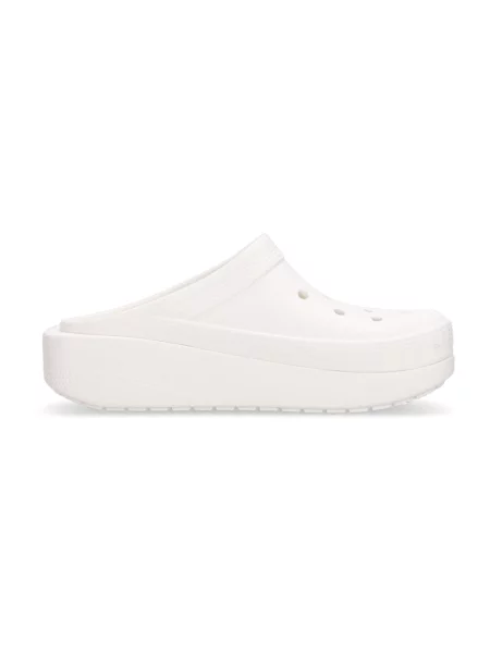 Klapki mules Crocs białe