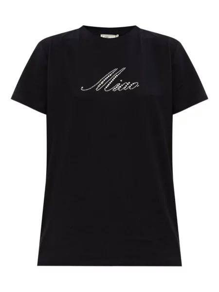 Tricou Blumarine de cristal negru