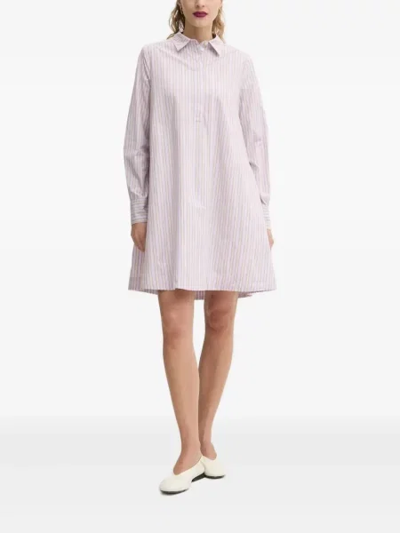 Rochie tip cămașă Marc O'polo cu dungi de costum violet