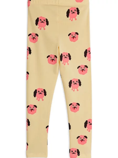 Mini Rodini Dječje tajice Doggies žuta