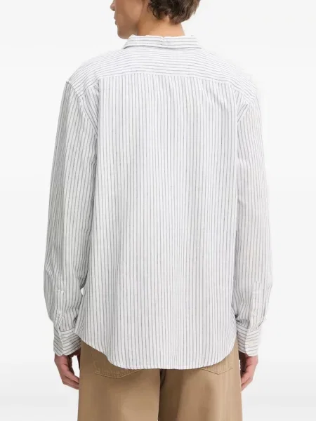 Scurt pantaloni scurți Levi's® cu broderie cu dungi alb
