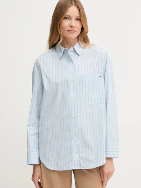 Tommy Hilfiger Koszula blau biała