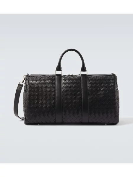 Geantă Bottega Veneta din piele negru