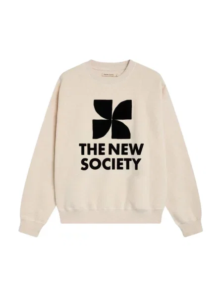 Bluza The New Society z logo biała