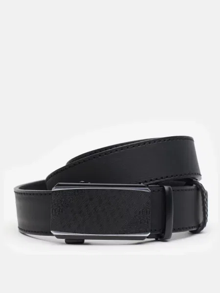 Кожаный ремень Borsa Leather черный