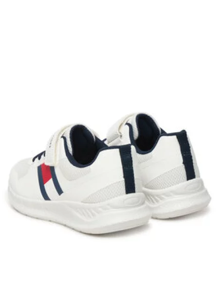 Tommy Hilfiger Tenisice Flag Low Cut Lace-Up/Velcro S bijela