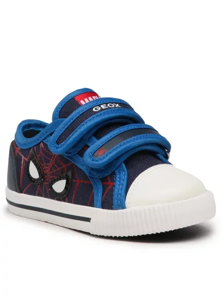 Πάνινα παπούτσια Geox SPIDER-MAN B Kilwi B. A M Navy/Red μπλε