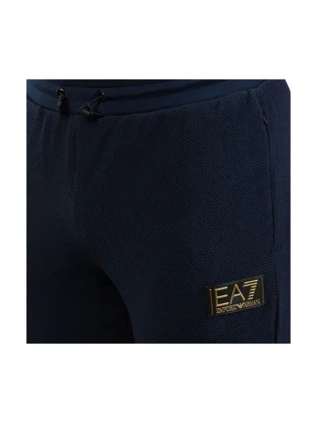 Pantaloni Emporio Armani albastru