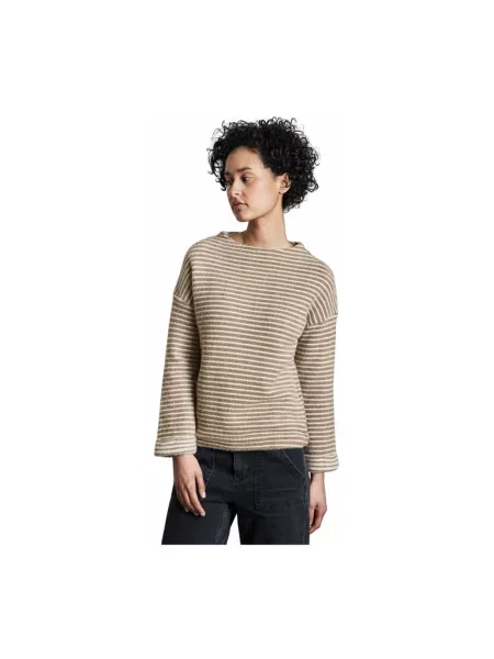 Sweter Street One w miejskim stylu beżowy