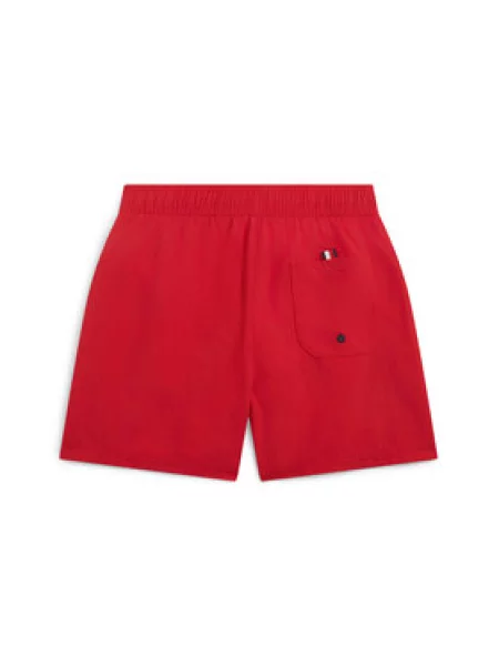 Plavecké šortky Tommy Hilfiger červené