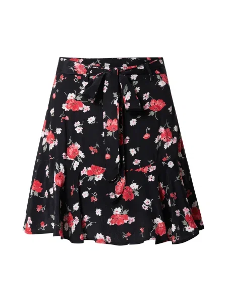 ABOUT YOU Fustă Leslie negru / roz verde alb