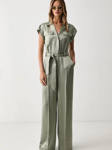Guess комбінезон з ацетатом FLORA
