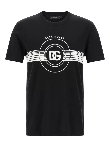Tricou Dolce & Gabbana cu imagine negru